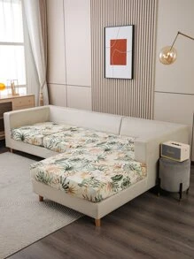 1pc Flower Pattern Sofa Cushion Cover,Cottagecore Sofa Seat Dust Cover For Home Decor - Multicolor - View 10