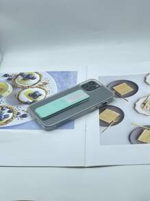 Clear Phone Case With Push Pull Holder