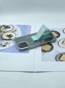 Clear Phone Case With Push Pull Holder