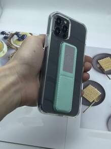 Clear Phone Case With Push Pull Holder