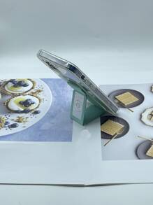 Clear Phone Case With Push Pull Holder