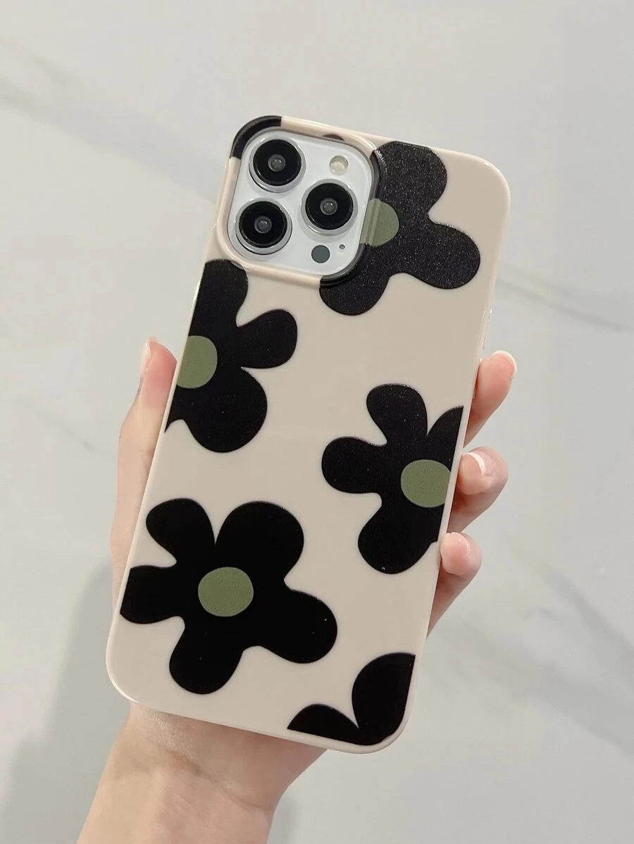 Floral Phone Case Compatible With iPhone15/15Plus/15Pro/15Promax - Multicolor - View 1