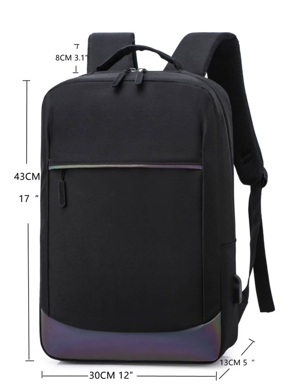 Ombre Detail Functional Backpack SHEIN USA