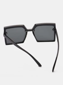 Kính râm gọng cho trẻ em - màu đen - Xem 4