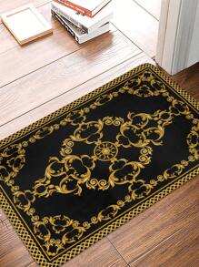 1pc Flower Pattern Rug