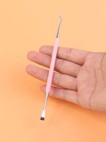 1入組雙頭指甲死皮拆卸工具 - 粉色 - 查看 3