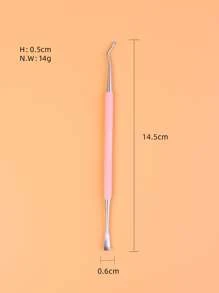 1入組雙頭指甲死皮拆卸工具 - 粉色 - 查看 4