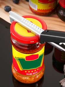 1 pieza Abrelatas multifuncional - Plateado - Ver 3