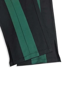 Manfinity Men Contrast Side Seam Elastic Waist Joggers - Black - View 4