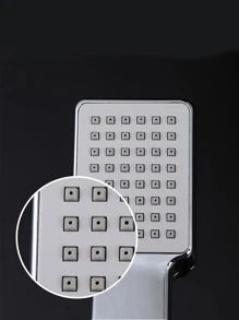 Alcachofa de ducha de plástico - Plateado - Ver 2