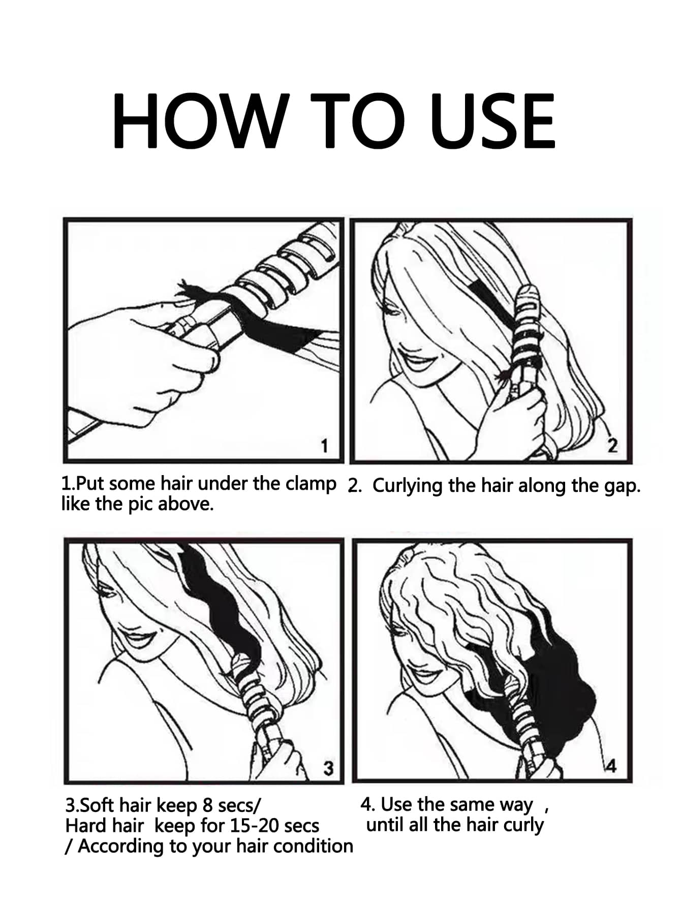 CRASTS Rizador multifuncional - Rojo - Añade 6