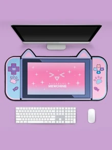 GeekShare Cartoon Graphic Mouse Pad - Multicolor - View 1