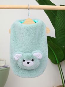 Áo khoác lông gấu bắc cực cho thú cưng, Quần áo cho chó, Áo vest cho mèo, Trang phục ấm chống rụng lông, Mùa thu đông mới, Áo vest cho thú cưng, Áo khoác cho chó, Trang phục hoạt hình chống rụng lông, Trang phục động vật, Mẫu mới phổ biến - Màu xanh Bạc hà - Xem 2