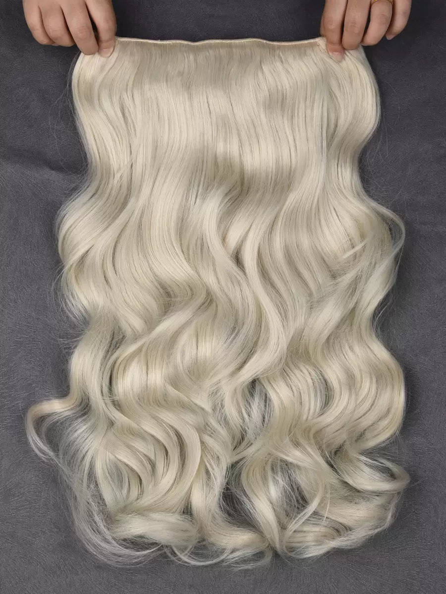 Clip In Long Curly Synthetic Hair Extension