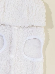 PETSIN Solid Color Pet Plush Coat - Multicolor - View 5