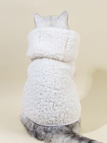 PETSIN Solid Color Pet Plush Coat - Multicolor - View 7