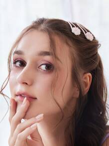 Kawaii Kẹp tóc Đồ họa Giải trí - Hồng - Xem 4