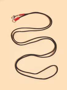 1pc Adjustable Pet Leash For Dog For Outdoor - Black - View 2