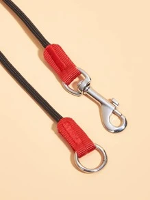 1pc Adjustable Pet Leash For Dog For Outdoor - Black - View 4