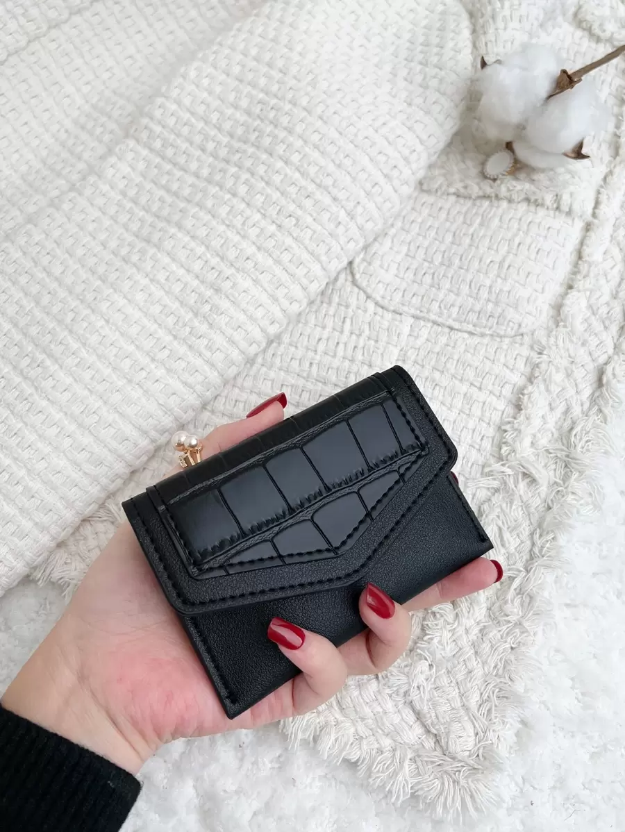 女士 pu 钱包 女式 鳄鱼压纹 轻质 鳄鱼纹 现金 身份证 信用卡 便携口袋 小口袋钱包 短钱包 简约时尚 现代商务 生日礼物 情人节 周年纪念礼物 女士 女孩 女式钱包 小钱包 送给女朋友的教师礼物 女士礼品袋 礼物 学校用品 教师礼物 女士返校礼物 钱包 迷你钱包 钱包 零钱包
