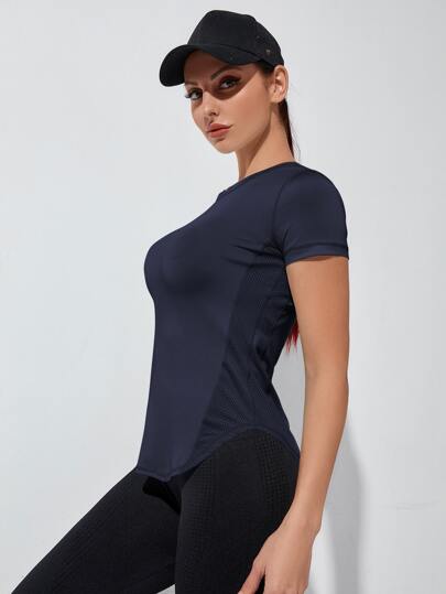 Powerista Breathable Softness Sports Tee Compression Shirt Gym Women Shirts