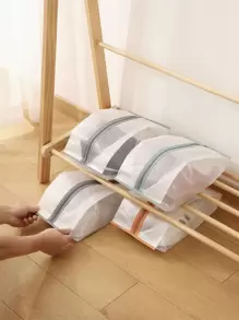 1入組隨機色鞋子收納包 - 白色 - 查看 1