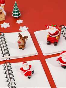 1pc/set Christmas Spiral Notebook (random Style) - Multicolor - View 2