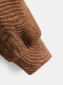 SHEIN Boys Drop Shoulder Colorblock Pullover - Multicolor - View 11