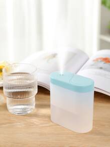 nbshan 1pc Usb-powered 260ml Mini Humidifier With 7-color Light & Suitable For Desk, Office, Home, Bedroom Air Moisturizing - Blue and White - View 8