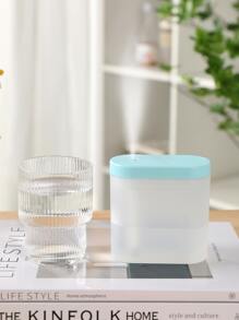 nbshan 1pc Usb-powered 260ml Mini Humidifier With 7-color Light & Suitable For Desk, Office, Home, Bedroom Air Moisturizing - Blue and White - View 10