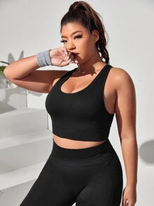 Easithlete Plus Racer Back Sports Bra