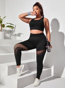 Easithlete Plus Racer Back Sports Bra