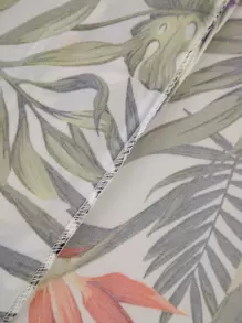 1入組花和植物印花沙發座套 - 彩色 - 查看 6