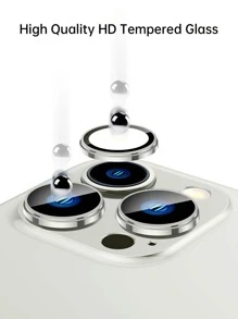 3 pièces Protecteur D'objectif Caméra Compatible Avec iPhone 15/15Plus/15Pro/15Promax