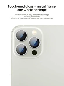 3 pièces Protecteur D'objectif Caméra Compatible Avec iPhone 15/15Plus/15Pro/15Promax