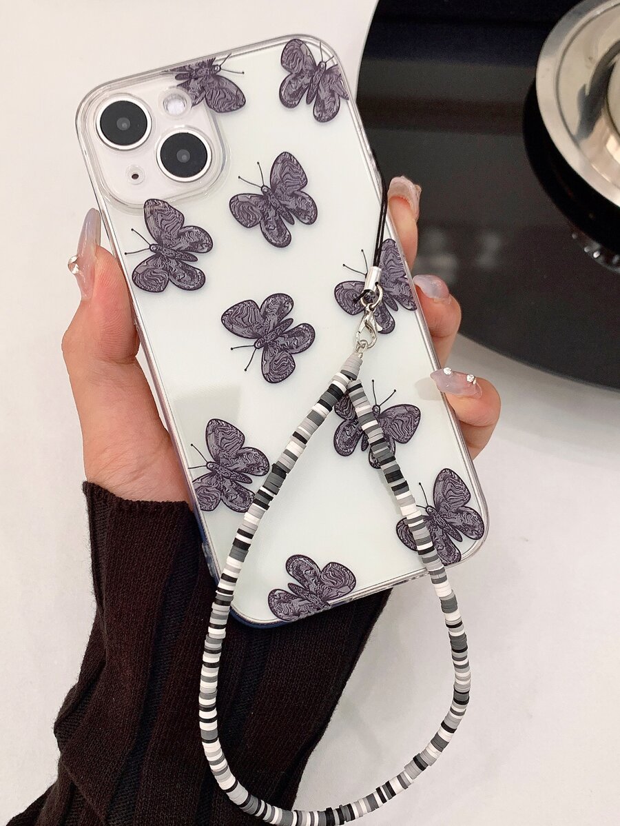 hộp đựng điện thoại hình con bướm có dây buộc - Nhiều màu - Xem 1