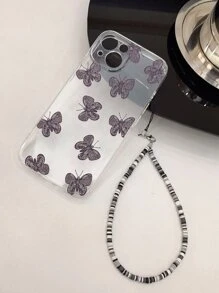 hộp đựng điện thoại hình con bướm có dây buộc - Nhiều màu - Xem 2