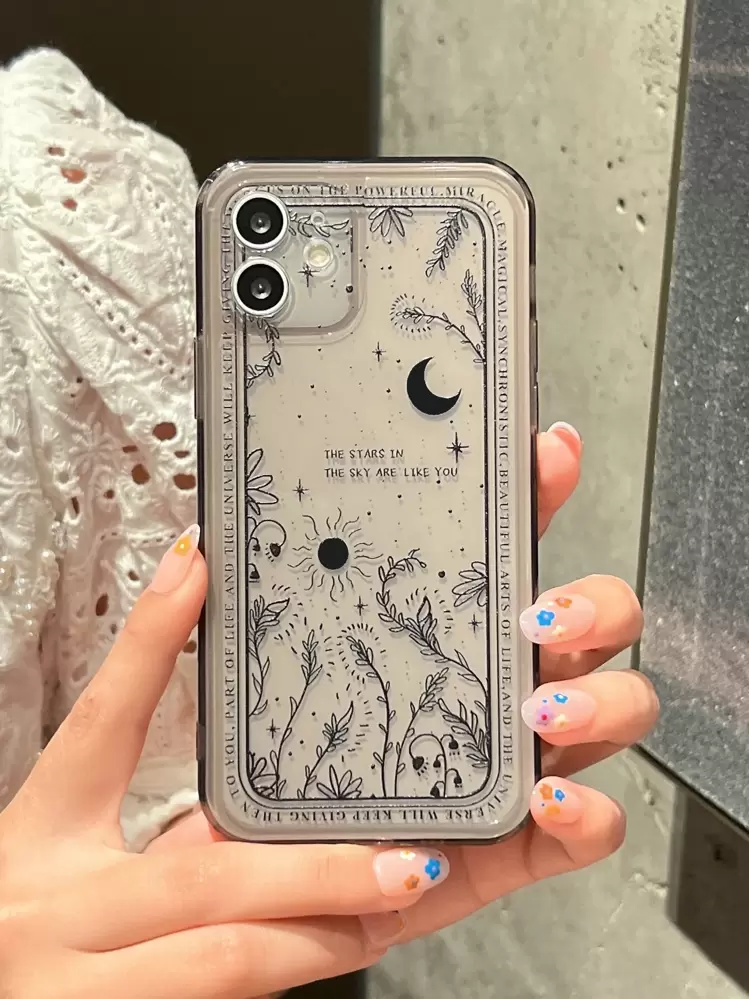 Floral Print Phone Case - Multicolor - View 4