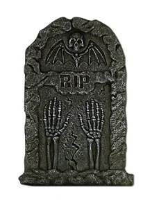 1pc Halloween Skeleton Design Decorative Garden Stake