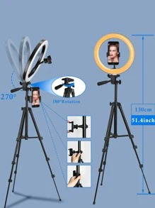10 Inch Selfie Ring Light With Tripod Stand