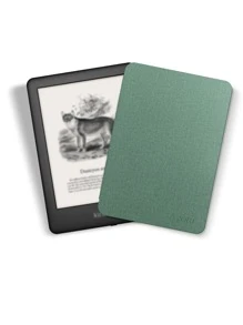 Ayotu Fabric Texture Protective Case For Kindle E-Reader - Mint Green - View 3