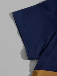 GENTILAND Bộ hai mảnh Nam Dây kéo Túi Khối Màu Giải trí - Nhiều màu - Xem 4