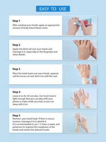 100pcs Disposable Hand Mask