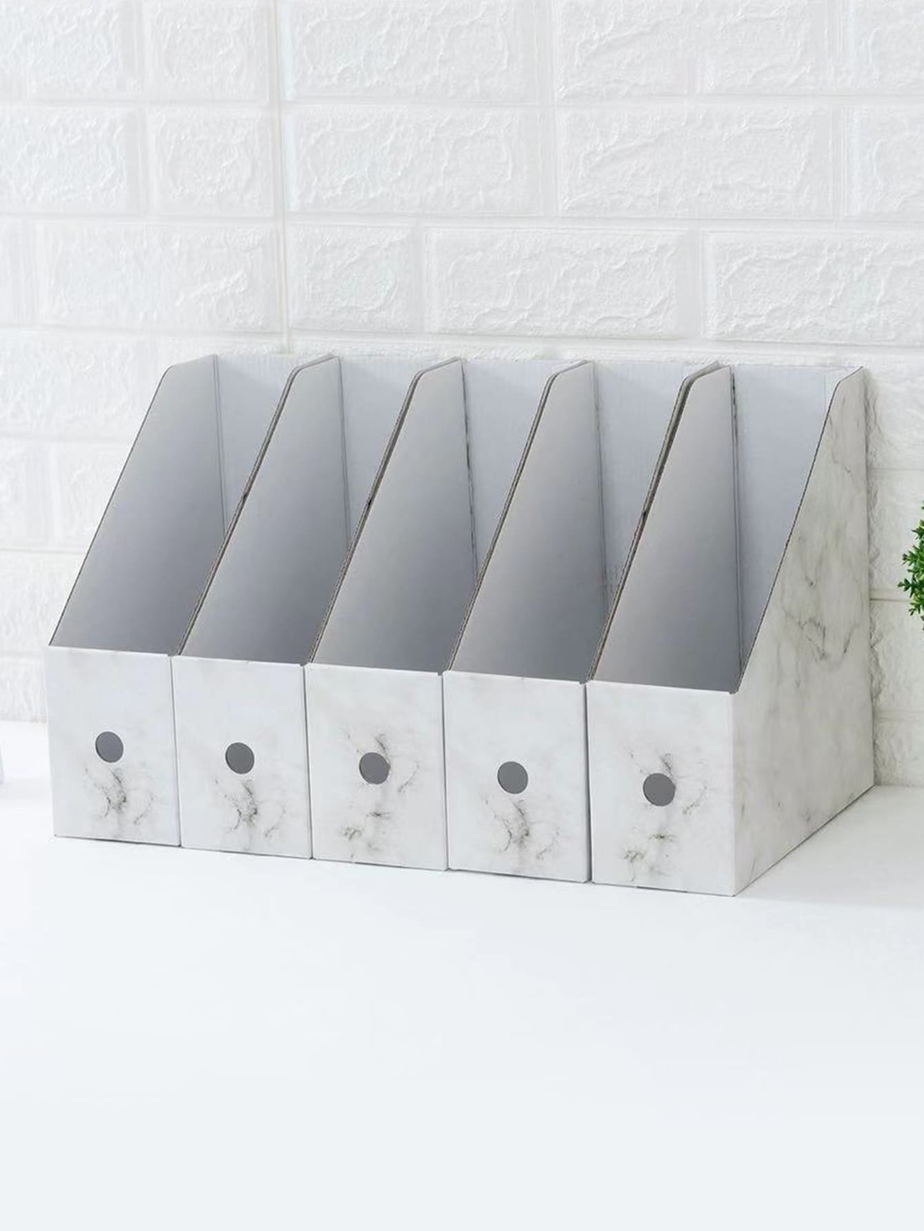 1 cái mô hình đá cẩm thạch Bookend - Nhiều màu - Xem 1