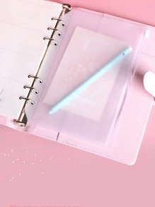 2入組隨機透明活頁文件袋 - 無色 - 查看 2