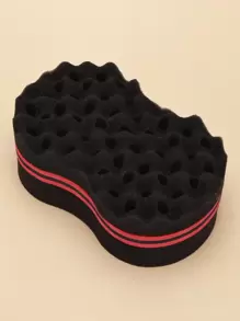 1 Xoăn Xoăn Bọt Biển Cắt Tóc Bọt Biển Bàn Chải Bẩn Tạo Kiểu Tóc Bọt Biển Cắt Tóc Quét Gãy Tóc Bọt Biển Bàn Chải - Nhiều màu - Xem 1