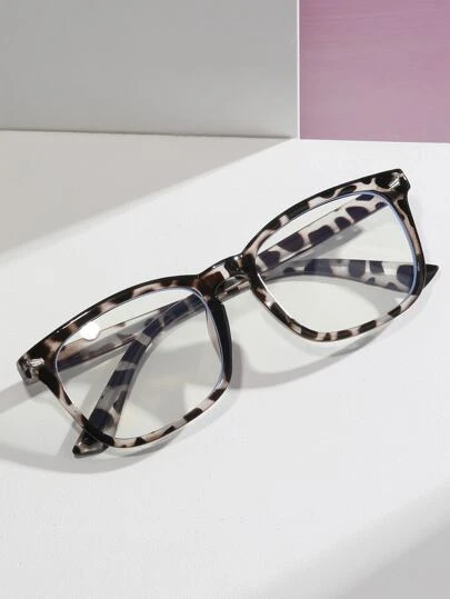 Unisex Square Plastic Computer/Gaming/TV/Mobile Glasses, Reduce Eye Fatigue, Light, Fashion Optical Glasses Frame