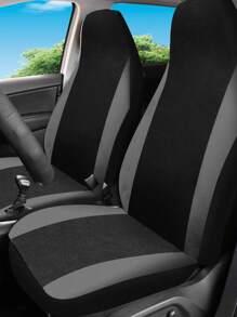 1pc Minimalist Car Seat Cover - Multicolor - View 1