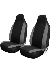 1pc Minimalist Car Seat Cover - Multicolor - View 2