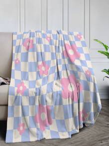 1 cái chăn hình hoa - Nhiều màu - Xem 1